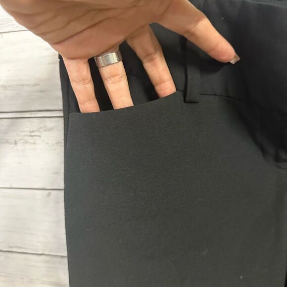 Express Black Editor Cropped Pants - Picture 3 of 5